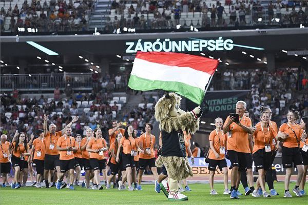 Örömünneppel zárult a budapesti atlétikai világbajnokság