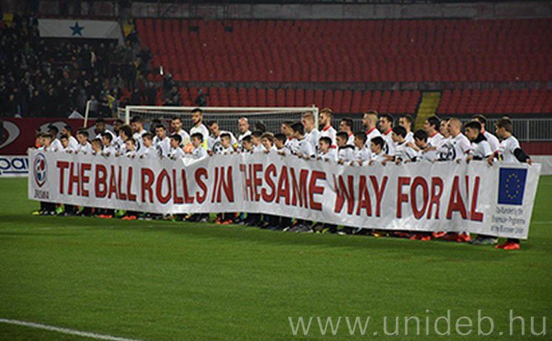 Debreceni focisták a rasszizmus ellen