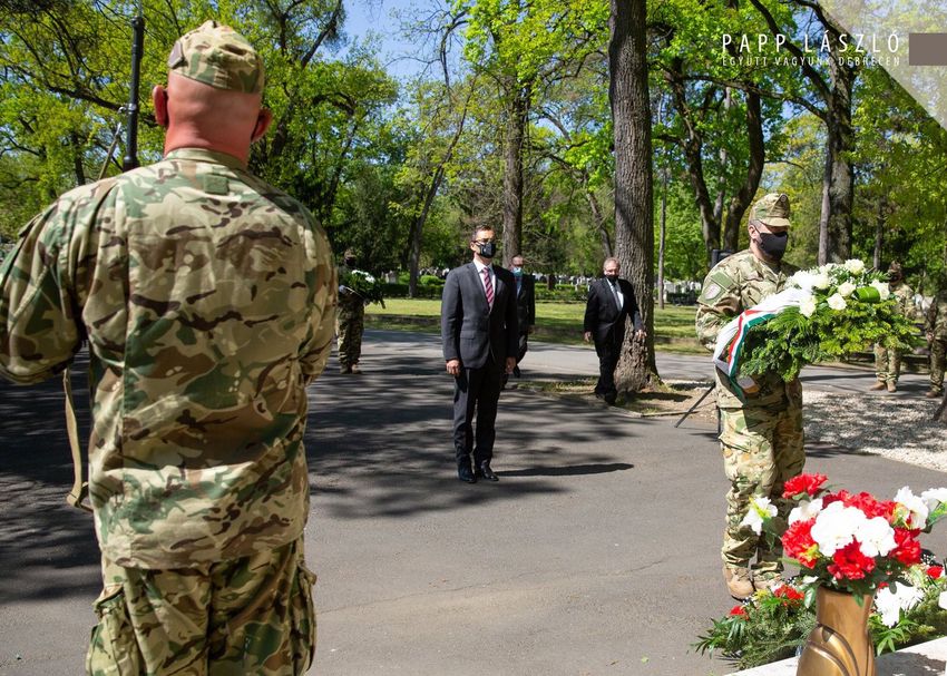 A II. világháború áldozataira emlékeztek Debrecenben
