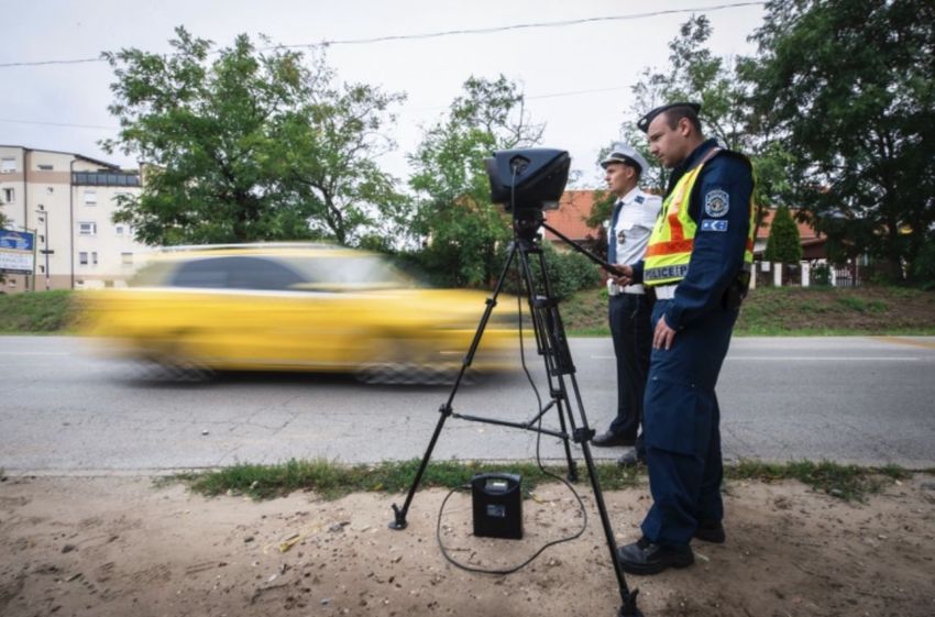Lesben állnak a traffipaxok: még tart az akció