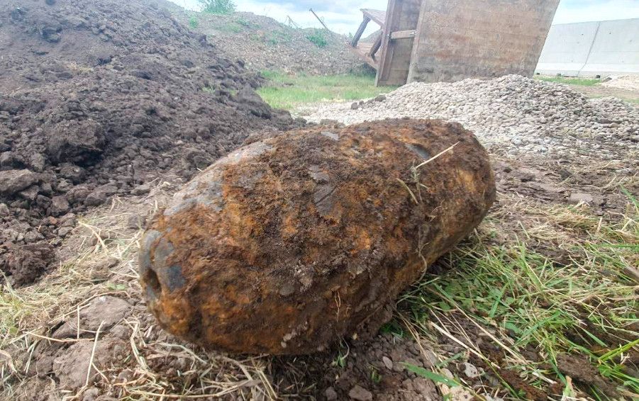 Bombát találtak egy debreceni építkezésen Bombát találtak egy debreceni építkezésen