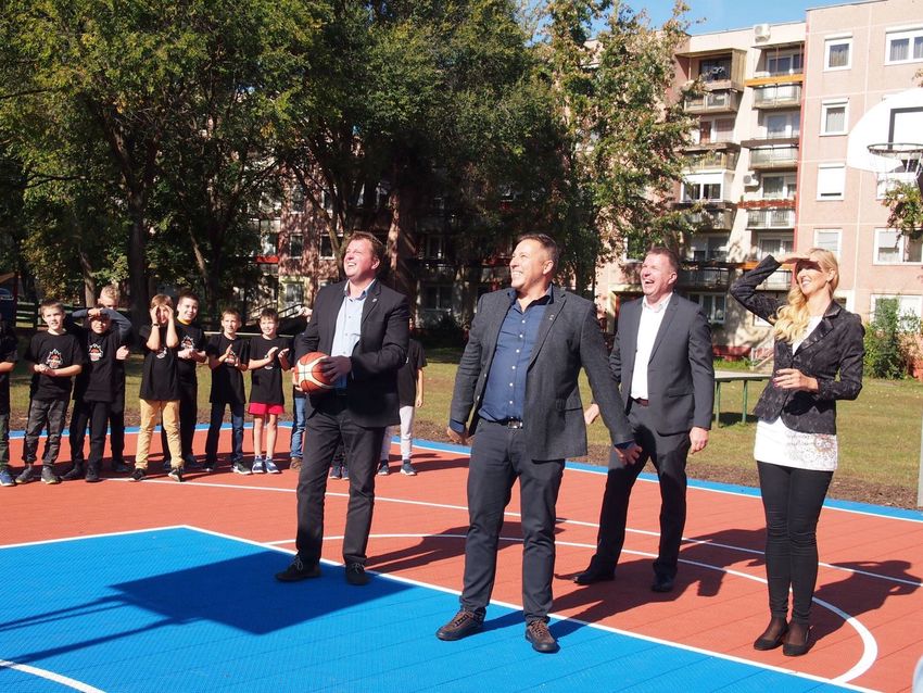 Streetball lesz az új vonzerő Nyíregyháza legifjabb lakótelepén