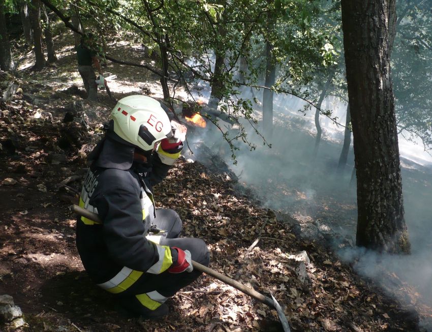 Újra tűz a Bükkben, a Szalajka-völgy közelében