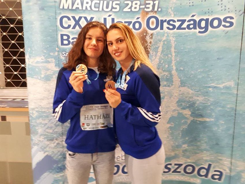 Ügyesen szerepeltek a nyíregyházi úszólányok Debrecenben