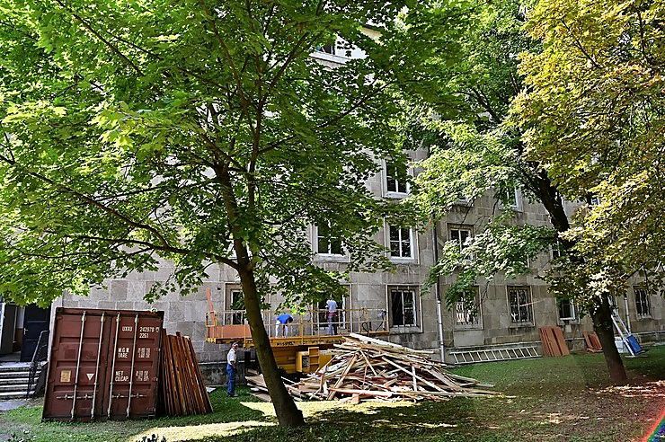 Felújítás kezdődött a Miskolci Egyetemen