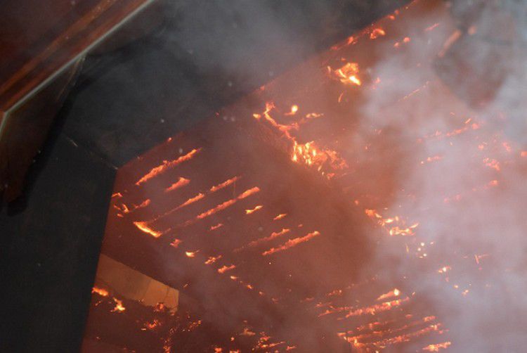 Családi ház lángolt Bodaszőlőn