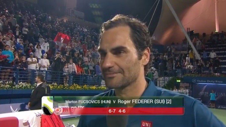 Hatalmas elismerés Marcinak Federertől