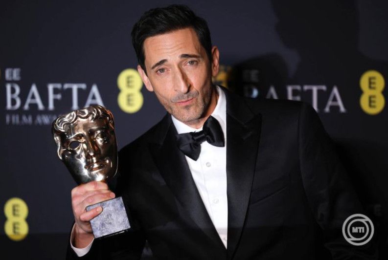 A BAFTA is Adrian „Tóth László” Brody-é