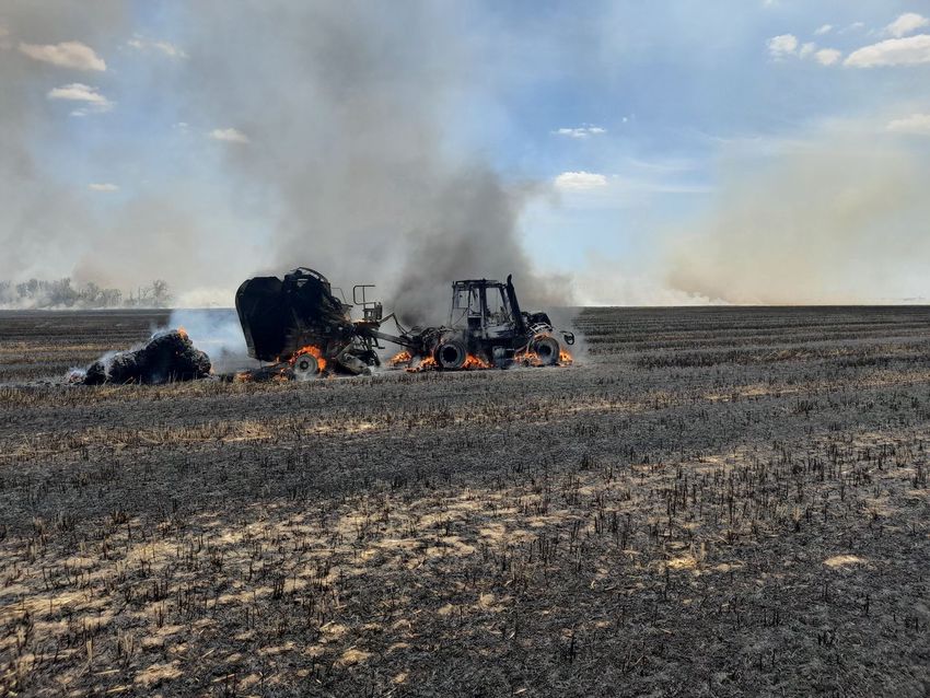 A szabadtéri tüzek több mint fele a mezőgazdaságot érintette