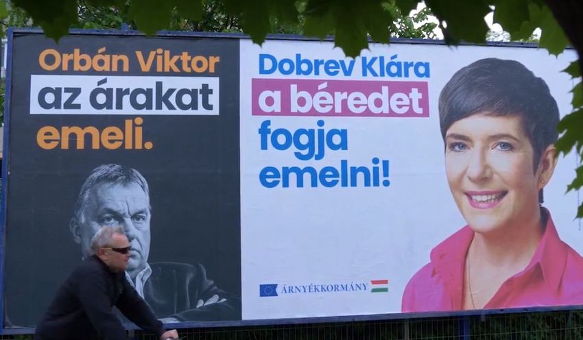 Plakátkampányt indít a DK – Orbán és Dobrev egy lapon