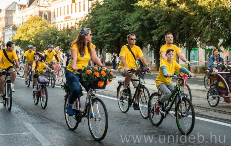 Kitesz magáért a Debreceni Egyetem a virágkarneválon