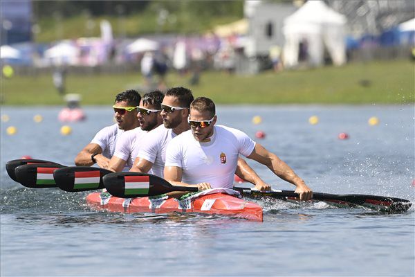 Hetedik helyen végzett a férfi kajak négyes az olimpián