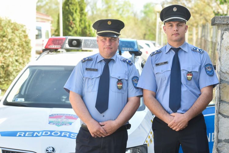 Rendőrök mentettek életet Uszkán 