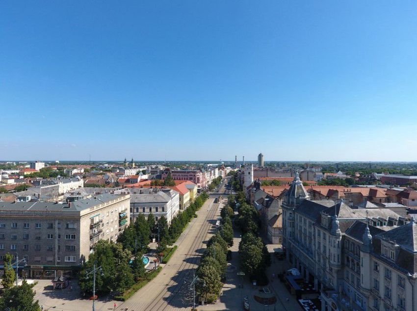 A tíz legnépszerűbb település között van Debrecen