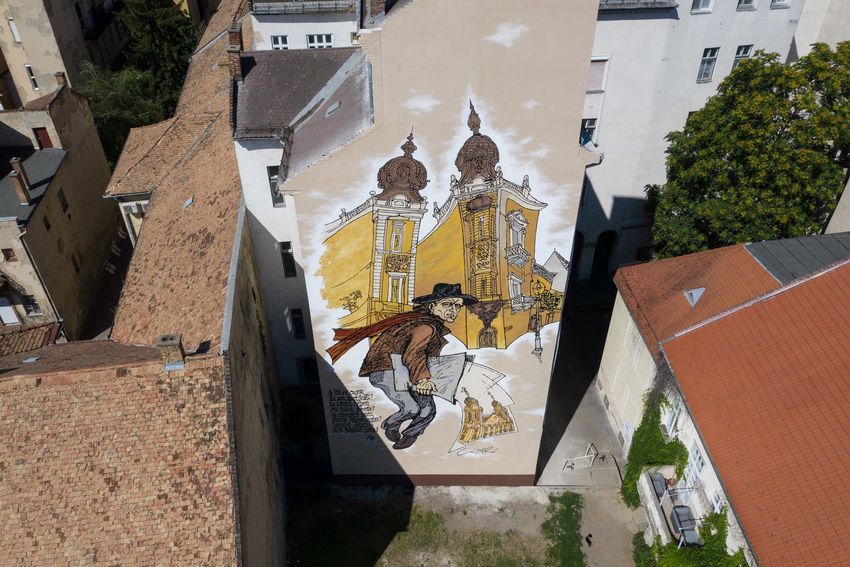 Debrecené az ország legszebb tűzfala