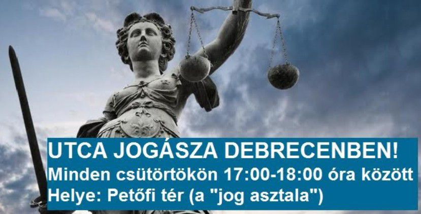 Debrecenben a szegényeknek ezentúl ingyenes jogi tanácsadás jár!