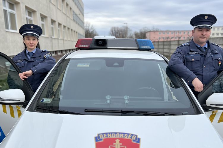 Életet mentett egy debreceni rendőrnő