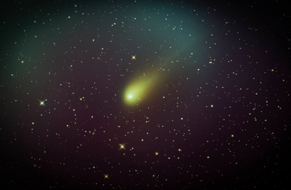 Remek fotót készített egy magyar csillagász a 70 éves keringési idejű üstökösről