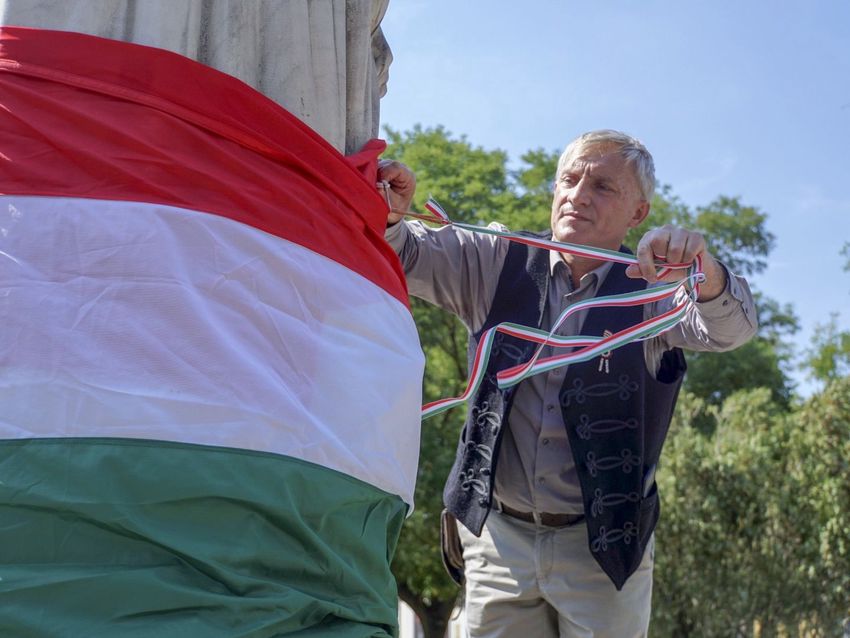 A román provokáció következményét viselte egy debreceni szobor