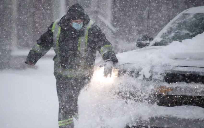 Szabolcs megyében hófúvás nehezítheti a haladást 