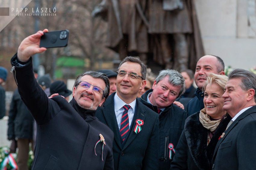 Így ünnepeltek március idusán Debrecenben!