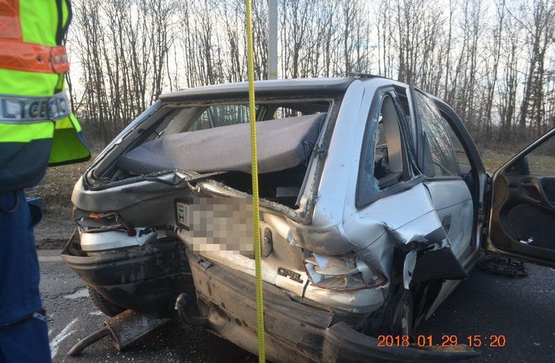 Nagy balesetet okozott a figyelmetlen sofőr Borsodban