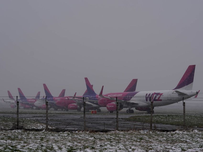 A Wizz Air debreceni bázisán bő hetvenen szorítanak a járvány végéért