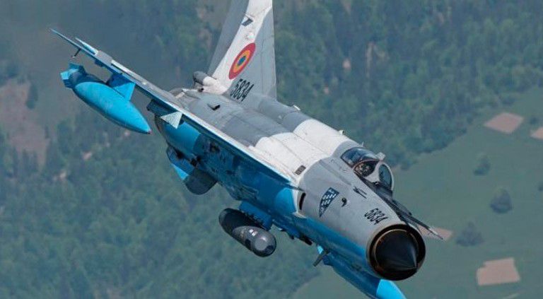Lezuhant a román légierő egyik MiG vadászgépe
