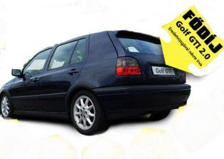 Ezt a VW Golfot megnyeri valaki Debrecenben!
