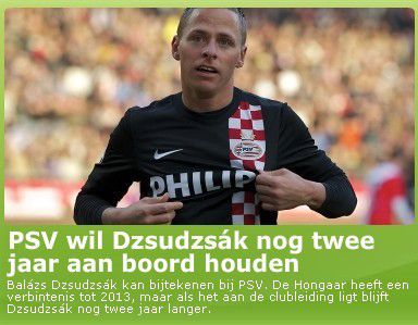 Dzsudzsákkal hosszabbítana a PSV