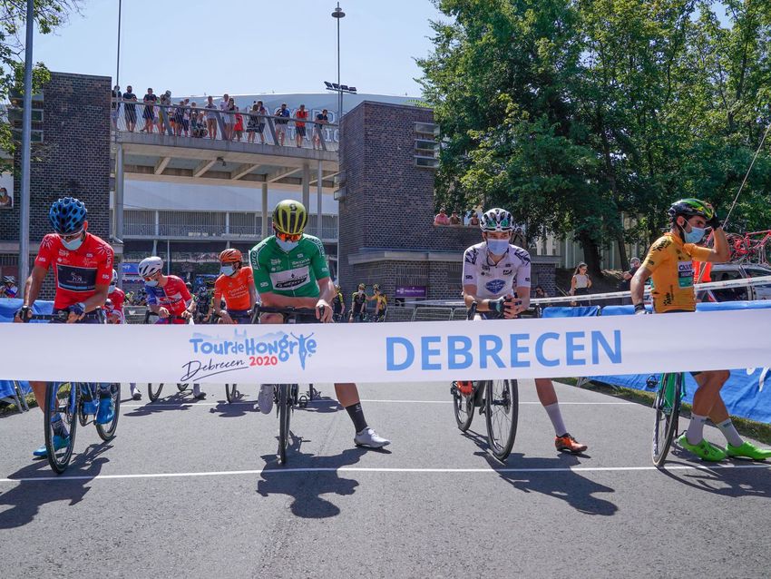 Képeken a Tour de Hongrie debreceni rajtja