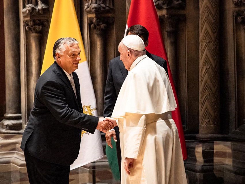 Ezt kérte a pápától Orbán Viktor