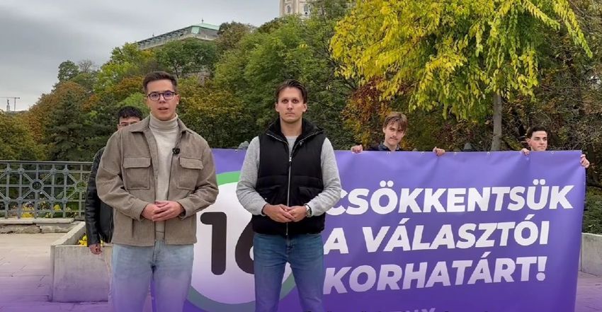 Csökkentené a választói korhatárt a Momentum