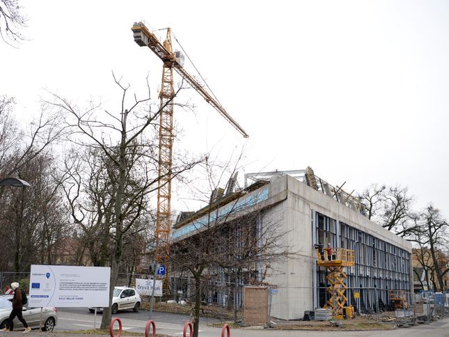 Már mutatja a formáját Debrecen új, különleges tanulóközpontja 