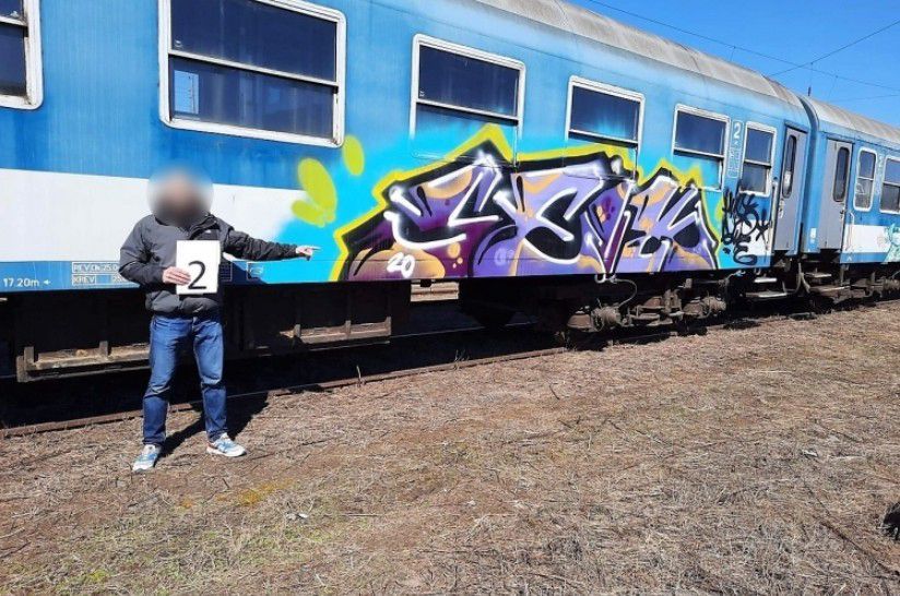 Tíz hónap után kapták el debreceni grafittist, aki művésznek hitte magát
