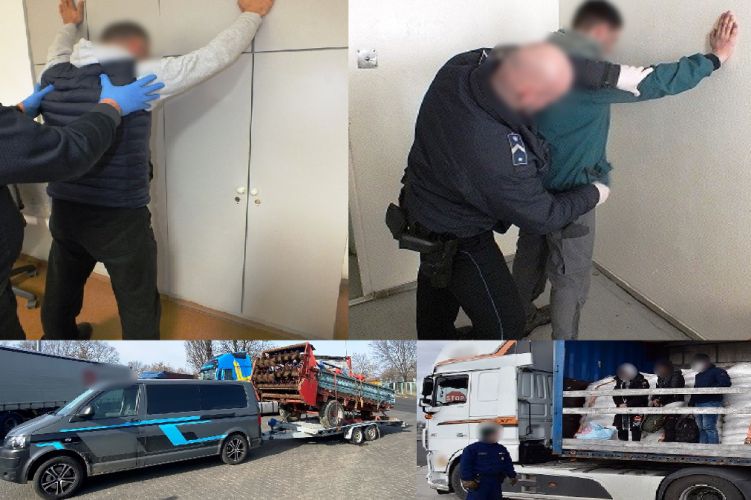 Körözötteket és migránsokat is fogtak a biharkeresztesi rendőrök