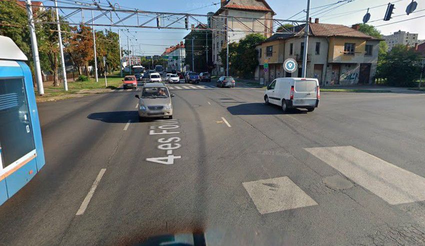 Súlyos baleset, frontális karambol Debrecenben