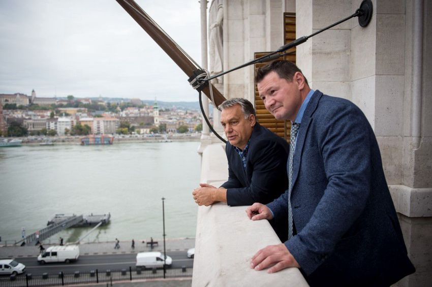 Nagy sztárral tárgyalt Orbán Viktor