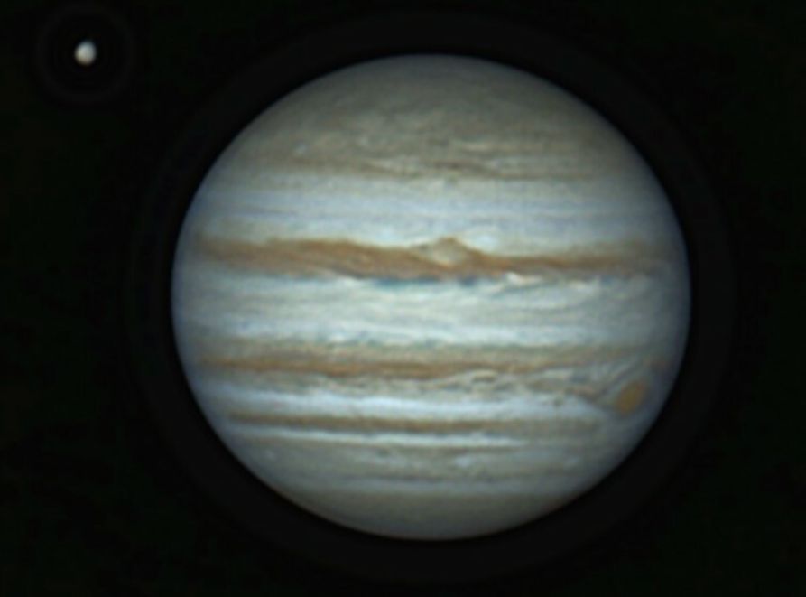 Különös égi jelenség: a Jupiter ránk mosolyog 