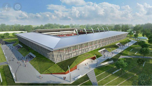 A fehérvári stadion kisebb és drágább lesz, mint a debreceni