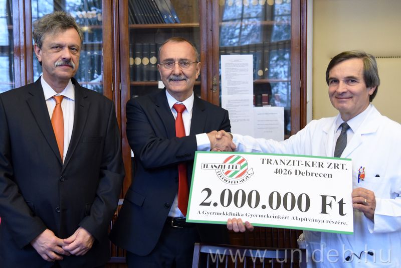 Kétmillió forint a debreceni nagyvállalat ajándéka a köznek