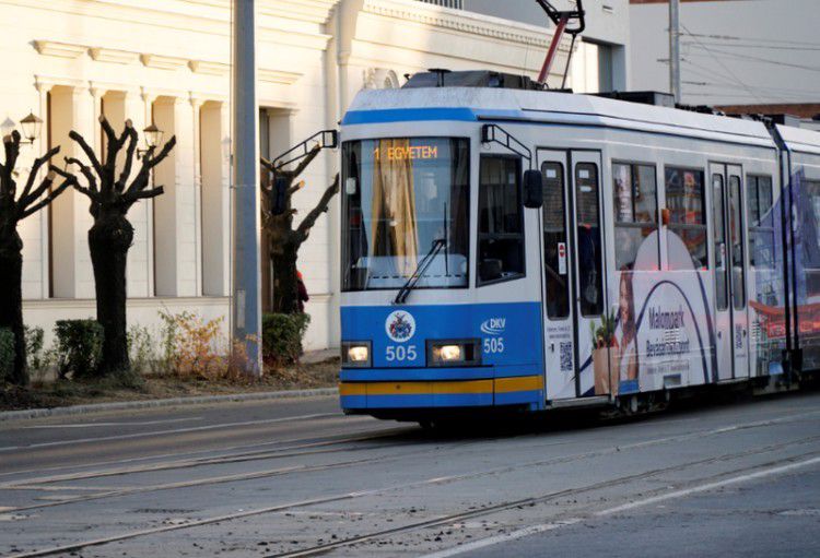 Forgalomkorlátozás a villamosvonalon Debrecenben