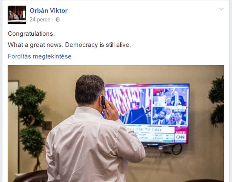Orbán Viktor Nagyon boldog