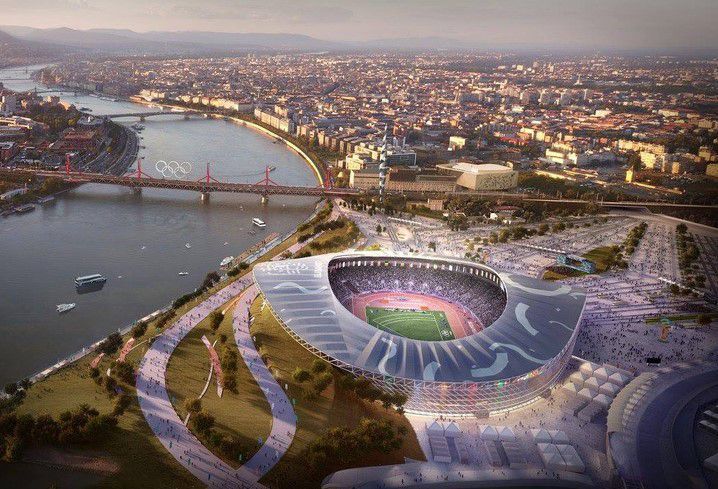Épül az olimpiai stadion Budapesten!