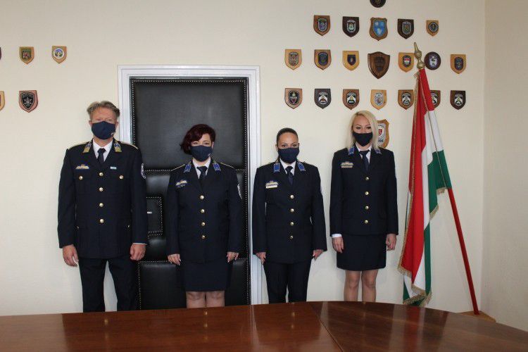 Dicséretet és jutalmat kapott négy borsodi rendőr