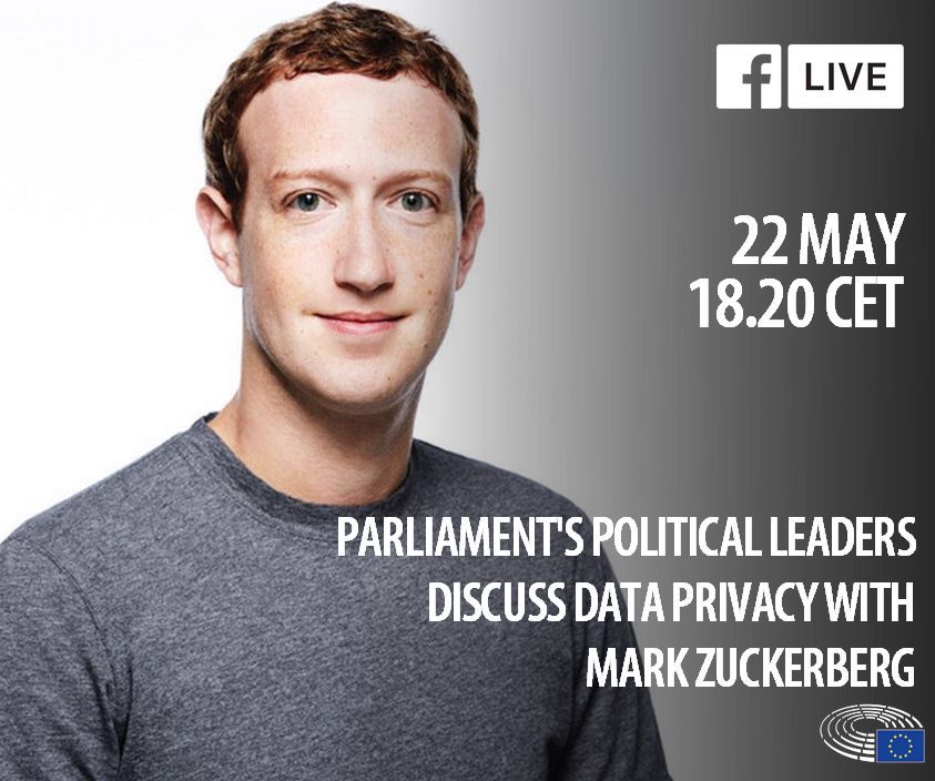 Brüsszelben faggatták Zuckerberget