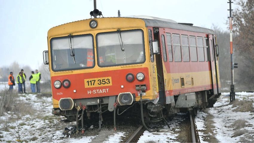 Miatta siklott ki tavaly Debrecenben a vonat