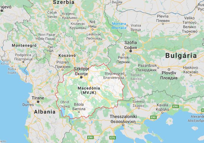 Mostantól ne keresse Macedóniát a térképen