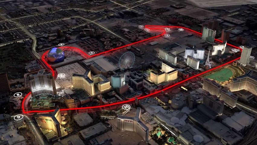 Las Vegas újra felkerült a Forma-1 térképére