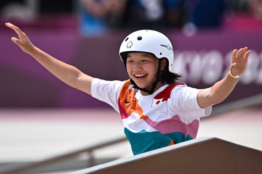 Tizenhárom éves lány nyert olimpiai bajnoki címet Tokióban